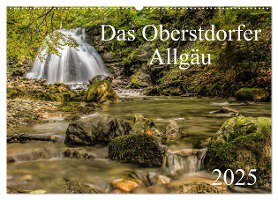 Das Oberstdorfer Allgäu (Wandkalender 2025 DIN A2 quer), CALVENDO Monatskalender