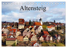 Altensteig (Tischkalender 2025 DIN A5 quer), CALVENDO Monatskalender