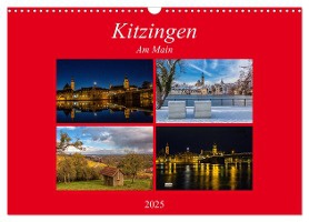 Kitzingen am Main (Wandkalender 2025 DIN A3 quer), CALVENDO Monatskalender
