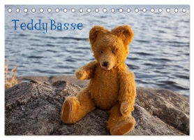 Teddy Basse (Tischkalender 2025 DIN A5 quer), CALVENDO Monatskalender