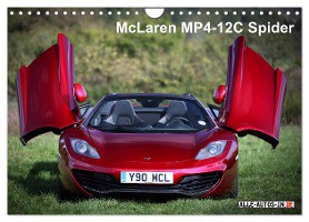 McLaren MP4-12C Spider (Wandkalender 2025 DIN A4 quer), CALVENDO Monatskalender