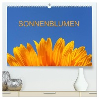 Sonnenblumen (hochwertiger Premium Wandkalender 2025 DIN A2 quer), Kunstdruck in Hochglanz