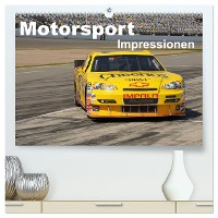 Motorsport - Impressionen (hochwertiger Premium Wandkalender 2025 DIN A2 quer), Kunstdruck in Hochglanz