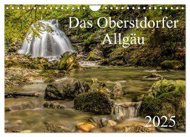 Das Oberstdorfer Allgäu (Wandkalender 2025 DIN A4 quer), CALVENDO Monatskalender