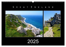 Great England 2025 (Wandkalender 2025 DIN A2 quer), CALVENDO Monatskalender