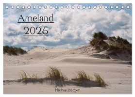 Ameland (Tischkalender 2025 DIN A5 quer), CALVENDO Monatskalender