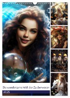 Die wundersame Welt der Zauberwesen (Wandkalender 2025 DIN A3 hoch), CALVENDO Monatskalender