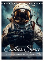 Endless Space - Zeitreisen in die unendlichen Weites des Weltraums (Tischkalender 2025 DIN A5 hoch), CALVENDO Monatskalender
