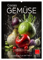 Cooles Gemüse (Wandkalender 2025 DIN A2 hoch), CALVENDO Monatskalender