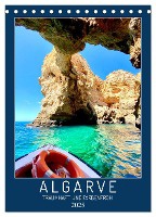 Algarve Traumhaft & farbenfroh (Tischkalender 2025 DIN A5 hoch), CALVENDO Monatskalender