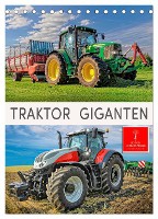 Traktor Giganten (Tischkalender 2025 DIN A5 hoch), CALVENDO Monatskalender