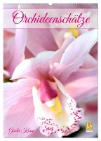 Orchideenschätze (Wandkalender 2025 DIN A2 hoch), CALVENDO Monatskalender