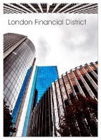 London Financial District (Wandkalender 2025 DIN A2 hoch), CALVENDO Monatskalender