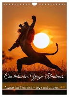 Ein tierisches Yoga-Abenteuer (Wandkalender 2025 DIN A4 hoch), CALVENDO Monatskalender