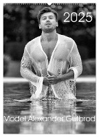 Kalender 2025 Model Alexander Gutbrod (Retro) (Wandkalender 2025 DIN A2 hoch), CALVENDO Monatskalender