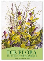 Die Flora in Baden-Württemberg (Wandkalender 2025 DIN A2 hoch), CALVENDO Monatskalender