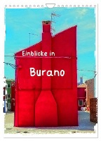 Einblicke in Burano (Wandkalender 2025 DIN A4 hoch), CALVENDO Monatskalender