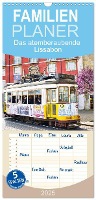 Familienplaner 2025 - Das atemberaubende Lissabon mit 5 Spalten (Wandkalender, 21 x 45 cm) CALVENDO