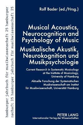 Musical Acoustics, Neurocognition and Psychology of Music - Musikalische Akustik, Neurokognition und Musikpsychologie