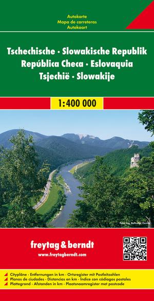 Czech - Slovak Republic Road Map 1:400 000