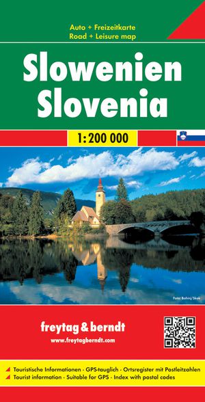 Slovenia Road Map 1:200 000