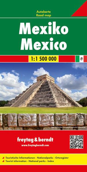 F&B Wegenkaart Mexico 