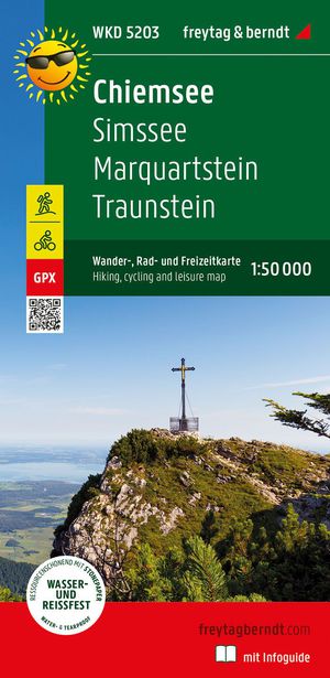 Chiemsee-Slimssee-Marquartstein-Traunstein +infoguide 5203 