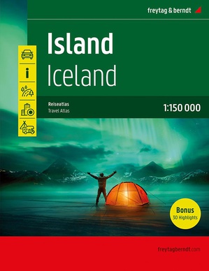 Ijsland wegenatlas sp.  