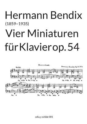 Vier Miniaturen op. 54