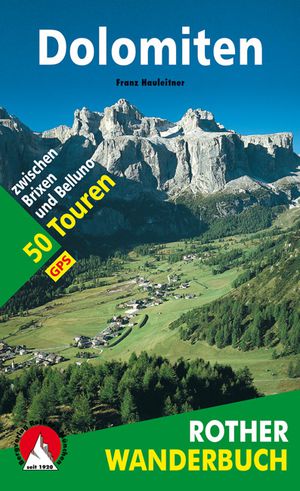 Dolomiten wanderbuch Bruxen & Belluno (wb) 50T  