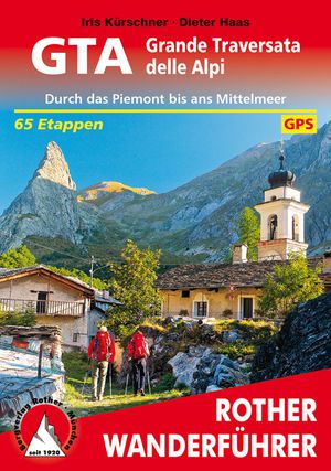 GTA - Grande Traversata della Alpi (wf) GPS Piemont-Mittelm.  