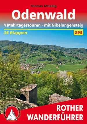 Odenwald - 4 Mehrtagestouren mit Nibelungensteig (wf) 36T  