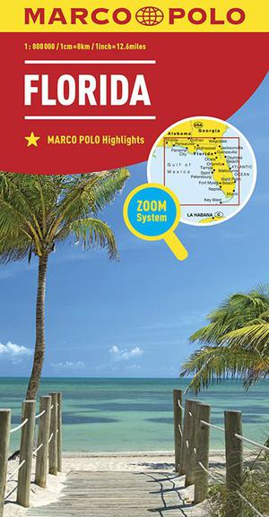 Marco Polo Wegenkaart Florida 