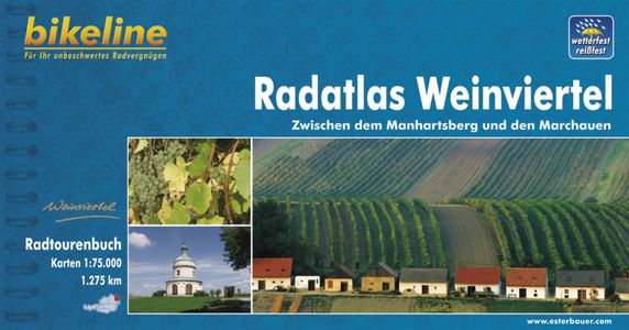 Weinviertel Radatlas zw. Manhartsberg & Marchauen GPS  