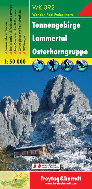 Tennengebirge - Lammertal - Osterhorngruppe 392 