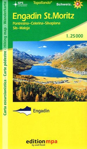 ENGADIN / ST.MORTIZ TOPORANDO 1/25.000 