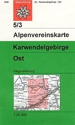 Karwendelgebirge Ost 5/3 