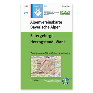 Estergebirge weg+ski Herzogstand, Wank BY9 