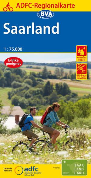 Saarland fietskaart  