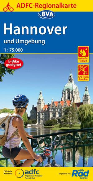 Hannover & omg. fietskaart  