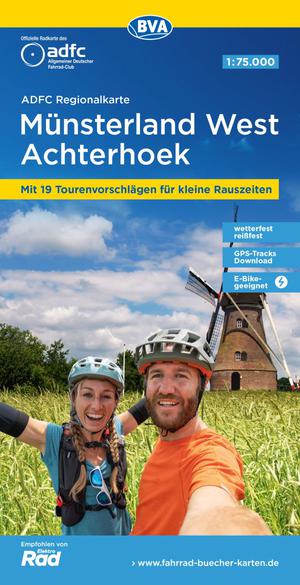 Münsterland West / Achterhoek fietskaart  