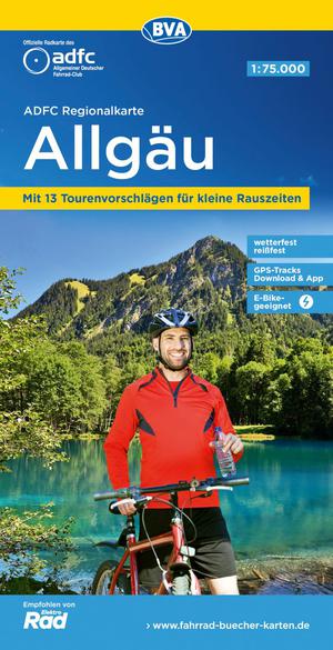 Allgäu fietskaart  