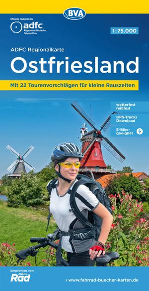 Ostfriesland fietskaart  