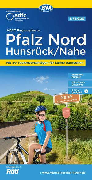 Pfalz Noord / Hunsrück / Nahe fietskaart  