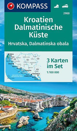 Kroatië / Dalmatische Kust 3-Set 2900 