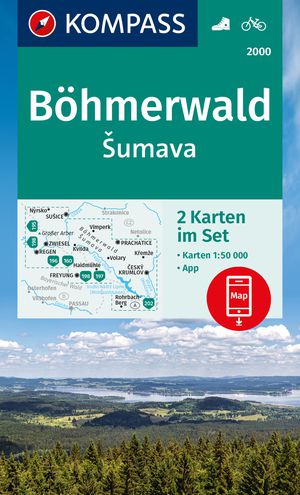 Böhmerwald Sumava 2-Set 2000 