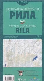 RILA CENTRAL & EAST 1/25.000 