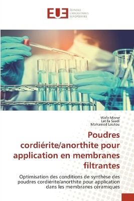 Poudres cordi�rite/anorthite pour application en membranes filtrantes