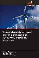 Generatore di turbine eoliche con asse di rotazione verticale