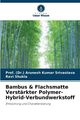 Bambus & Flachsmatte Verst�rkter Polymer-Hybrid-Verbundwerkstoff